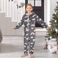 thumbnail image 6 of Unicorn Rainbow Cloud Pattern One Piece Pajamas Soft Jumpsuit Cozy Sleep and Play Romper Zipper and Pockets 13Y-14Y, 6 of 8