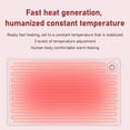 thumbnail image 3 of Warm Desk Pad, Electric Heated Mouse Pad With 3 Heating Levels, Waterproof Office Desk Mat, 60 X 36cm Desk Mat Hand Warmer For  Work, 3 of 8