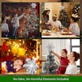 thumbnail image 5 of Christmas Tree Topper Light With Rotating Led Projector ,3d Hollow Snowflake Christmas Tree Topper, 5 of 5