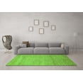 thumbnail image 3 of Ahgly Company Indoor Rectangle Abstract Green Modern Area Rugs, 6' x 9', 3 of 4