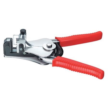 UPC: 0843221011307 | KNIPEX 12 11 180 7 1/8 in Wire Stripper 5/64 in