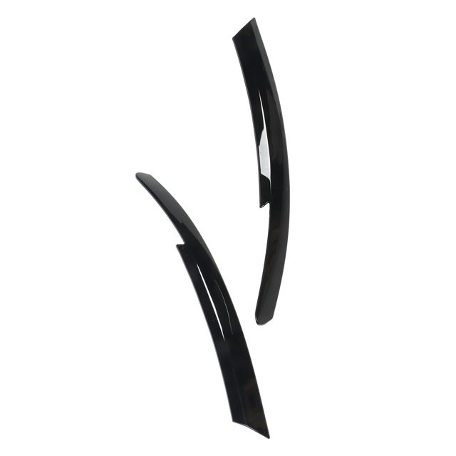Embellecedor de párpados para faros, par de cejas para faros delanteros, cubierta para cejas, tira para cejas para faros, artesanía excepcional Jadeshay A