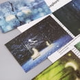 thumbnail image 3 of 30pcs Vintage Luminous Postcard Glow In The Dark Forest Streamer Animal Greeting Post Card Novelty Xmas Greeting Cards Gift, 3 of 13