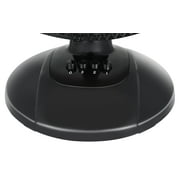 Mainstays 12-Inch Table Fan with Adjustable 3-Speed Settings and Oscillation, Black, FT30-8MBB