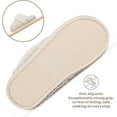 thumbnail image 4 of BERANMEY Women's Fuzzy Memory Foam Slippers Ultra Plush Warmth Memory-Foam Support & Stylish Cozy Design Non-Slip Rubber Sole Indoor & Outdoor House Slippers for Women Perfect Christmas Gift, 4 of 8