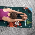 thumbnail image 5 of Christmas Yoga Mat Towel with Storage Bag, 72.8"x26.8", Suitable for Yoga, Pilates, Fitness, etc. - Yoga Mat Towel， Yoga Blanket， Yoga Towel, 5 of 6