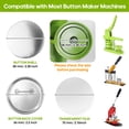 thumbnail image 3 of Button Maker Supplies Folconroad 58 mm/2,28 pulgadas, 300 unidades, 3 of 9