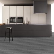 UMIGGEE Peel and Stick Floor Tile Gray Vinyl Flooring 6x35 10 PCS/Pack Natural Grey Wood-Look Vinyl Flooring Easy to Install and Removable for Kitchen, Dinning Room, Bedroom, etc. (14.5Sq. Ft.)