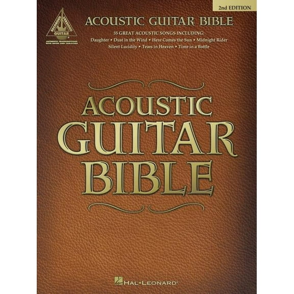 Hal Leonard Acoustic Guitar Bible Tab Songbook