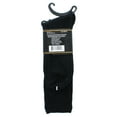 thumbnail image 4 of 6 Pairs Tuff Stuff Mens Bamboo Classic Ribbed Dress Socks Black Size 10-13, 4 of 4