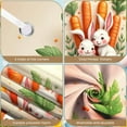 thumbnail image 4 of Bunny Welcome Banner Carrot Rabbit Display Green Leaves Yellow Flowers Easter Background for Easter Party Spring Celebration Kids Party, 4 of 9