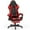 LW5-Black/Red, variant on SOONTRANS Gaming Chair, High Back PU Leather Gamer Chair Game with Massage & Footrest, Reclining Ergonomic Computer Office Chair for Adults, Racing Style Video Game Chair, Red