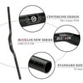 thumbnail image 3 of BUCKLOS CBR220 Carbon Fiber Handlebar Mountain Bike 31.8/25.4mm Road Bicycle 660/720/760mm 20mm Rise Flat Riser Bar, 3 of 7