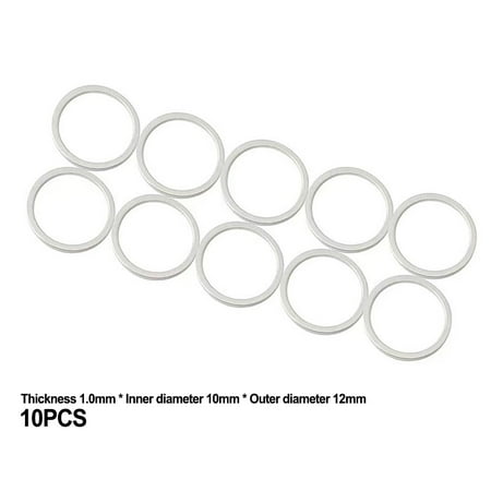 

10pcs Bicycle Bike Chainwheel Screw Disc Washer Gasket Spacers Component
