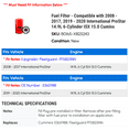 thumbnail image 2 of Fuel Filter - Compatible with 2008 - 2017, 2019 - 2020 International ProStar 14.9L 6-Cylinder ISX 15.0 Cumins 2009 2010 2011 2012 2013 2014 2015 2016, 2 of 2