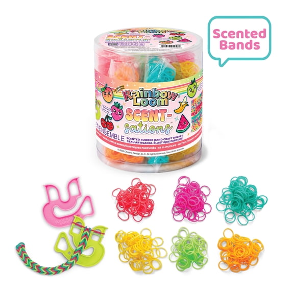 Rainbow Loom Scent-Sations Scented Rubber Bands Bracelet Making Kit