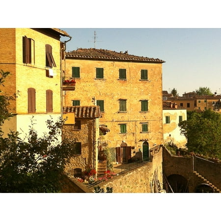 Italy Tuscany Toscano Italian - Framed Art for Your Wall Tuscany Toscana Italian Volterra Italy Europe 10x13 Frame