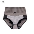 thumbnail image 1 of Ropa interior de mujer Abdomen Braguitas breves elásticas Calzoncillos de entrepierna sin costuras de cintura alta, Café, M Speravity AP000977-07, 1 of 7
