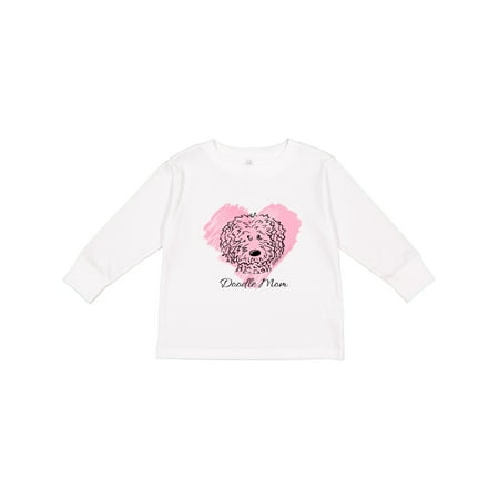 

Inktastic Doodle Mom Gift Toddler Toddler Girl Long Sleeve T-Shirt