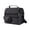 B001- Black, variant on Rose Pink Oxford Fabric Double Layer Lunch Carry Tote, Tote Bag with Lunch Compartment, Work Bag with Lunch Compartment, Insulated Lunch Tote, Reusable Cooler Tote Bag, 10X6X9 in