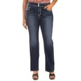 thumbnail image 1 of WallFlower Womens Curvy Bootcut Jeans Instastretch Pants, 1 of 4