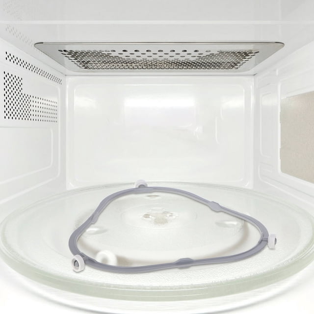 HEALEEP Microwave Parts Microwave Turntable Ring Grey Smooth Rotation 1Pack