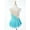 Lake Green, variant on YiZYiF Girls Sparkly Rhinestone Mesh Splice Ballet Gymnastics Leotard Figure Skating Dress