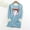 Light Blue, variant on Babysbule Womens Christmas Shirts Clearance Tops Christmas Round Neck Pocket Thickened Plush Warm Long Sleeve Tops