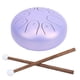 thumbnail image 5 of Mini tambor etéreo de 5,5 pulgadas con lengüeta de acero etéreo y bolsa para handpan Panda Music Equipment (morado), 5 of 14