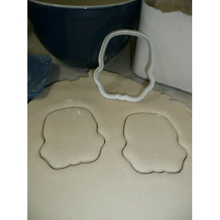 

Star Wars Characters Face Helmet Outlines Set Of 3 Cookie Cutters USA PR1328