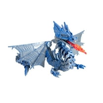 Steadline 3D Printed Mecha Wing Dragon Assembly Model Kit Creative Decoration Handcrafted Collectible Toy Fashionable Craft Ornament for Car Desk Office Display Stress Relief Fun