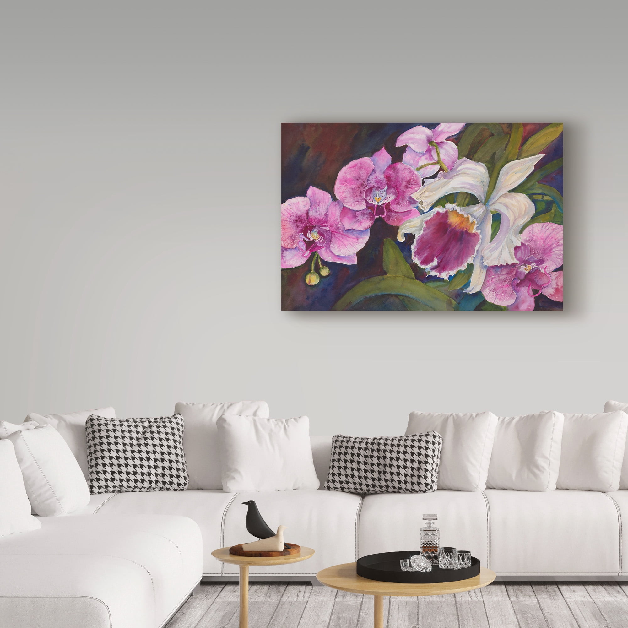 Trademark Fine Art 'Orchid' Canvas Art by Joanne Porter