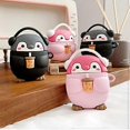 thumbnail image 3 of Estuche para Airpods de 3.ª generación (2021), nuevo, 3D, de silicona, bonito, divertido, dibujos animados, kawaii, moda, Boba Tea Cover con llavero para niños, adolescentes, niños y niñas (Bob), 3 of 5