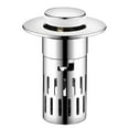 thumbnail image 2 of Suncoda Bouncing Core Water Dispenser, Small Washbasin Bounce Core Press Type Sink Plug Insect Proof and Blocking Filter Screen, 2 of 9