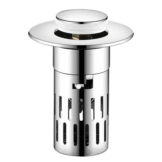 Small Washbasin Bounce Core Press Type Sink Plug Insect Proof And Blocking Filter Screen