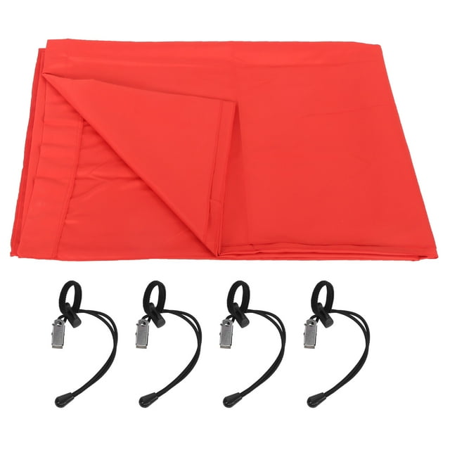 Fond de Studio Vidéo Photo, Rideau de Toile de Fond Photo Coton Opaque 2.97x1.97M / 9.7x6.5ft Pliable avec des Clips pour Studio pour Photo pour Vidéo Rouge, Vert, Bleu