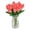 AJ, variant on 20 Pcs Fake Tulips Artificial Flowers Real Touch PU Faux Flowers Tulip Stems for Wedding Spring Bouquet Floral Arrangement Home Party Office Decorations for Mother's Day