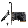 thumbnail image 3 of PCIe USB C Expansion Card 1700MB/s Speed 15Pin Power Supply For Desktop Computer Hardware Upgrades, 3 of 8