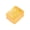 Yellow, variant on Glitter Cube Squishy Ball, Transparent Cube Squeeze Stress Relief Ball, 2.36" Elastic Squish Clear Gel Block for Daily Stress Relief
