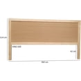 thumbnail image 2 of Cabecera Para Cama King Size Muebles GM Modelo Duela Pata Delgada Madera de Pino Color Natural Laca Transparente, 2 of 4