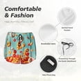 thumbnail image 4 of Cauagu Floating Colorful Cereal Print Women's 2 in 1 Running Shorts Athletic Workout Gym Yoga Shorts Running Shorts for Women-Medium, 4 of 7