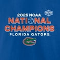 thumbnail image 5 of Men's Fanatics  Royal Florida Gators 2025 NCAA Men's Basketball National Champions Schedule T-Shirt, 5 of 5