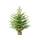 thumbnail image 2 of Árbol de Navidad de Escritorio de 24 Pulgadas con Simulación de Pe, Decoración Flocada con Luz, Decoración Interior, Adornos de Regalo Navideños, 2 of 6