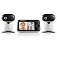 thumbnail image 1 of Motorola PIP1510 Connect Wi-Fi Video Motorized Smart Baby Monitor - 2 Camera Set - White, 1 of 9
