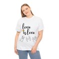 thumbnail image 4 of Love is Love Unisex Heavy Cotton Tee, 4 of 12