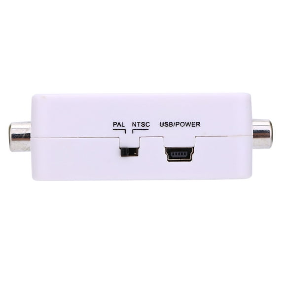 PAL NTSC Bi Direction Converter, PAL NTSC SECAM Mini TV System Converter with Advanced Signal Processing for NTSC PAL SECAM Video Format Conversion