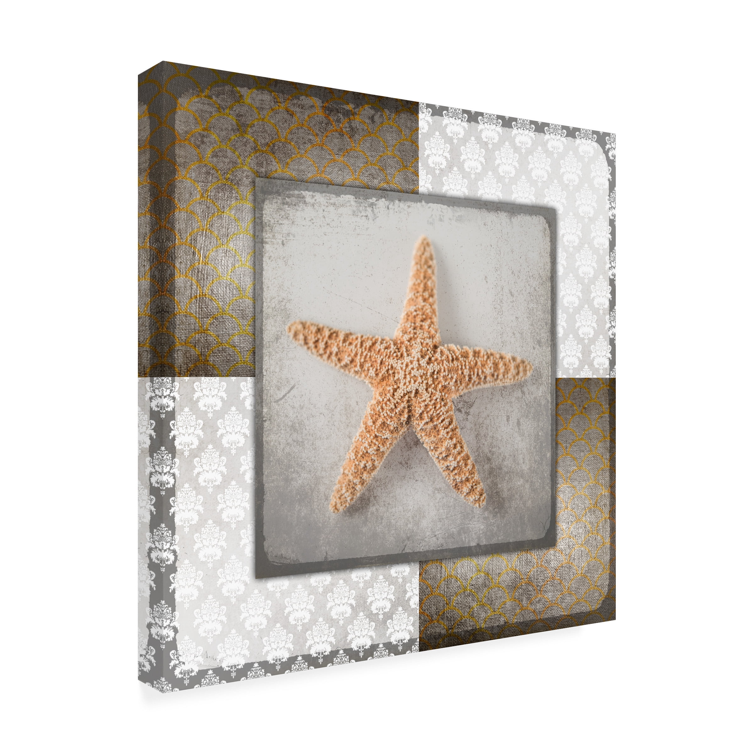 LightBoxJournal 'Vintage Nautical Star' Canvas Art