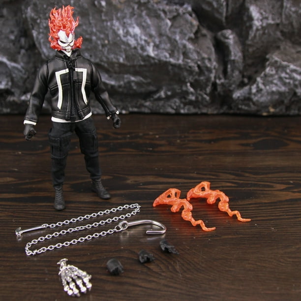 Figura de acción Marvel Ghost Rider Robbie Reyes 6 pulgadas Arco Iris ...