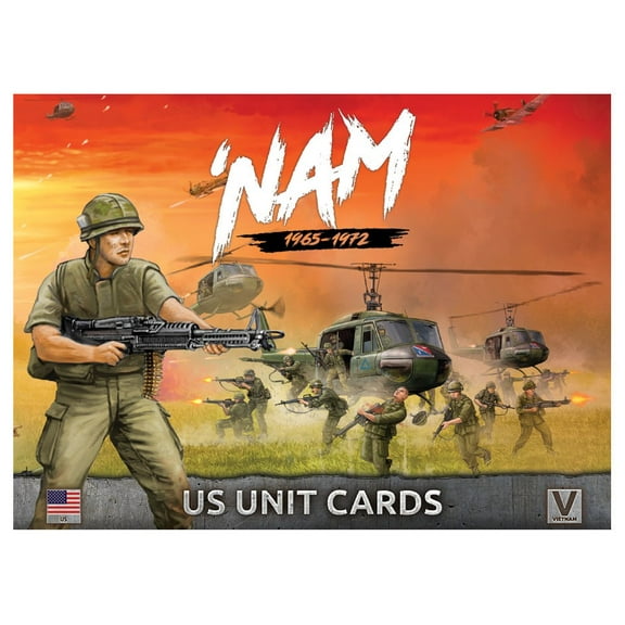Flames of War: Vietnam: US Unit Cards