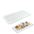 thumbnail image 5 of ZNNT Inflatable Serving Bar Leak-proof PVC Summer Rectangle Square Salad Ice Tray Food Drink Container Buffet Cooler Outdoor Swimming Pool Party Supplies_Clearance_Inflatable Tray, 5 of 8